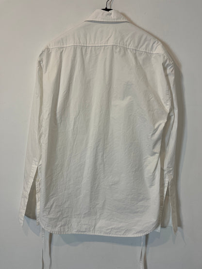 PAPER MOON. White blouse with strings S/S