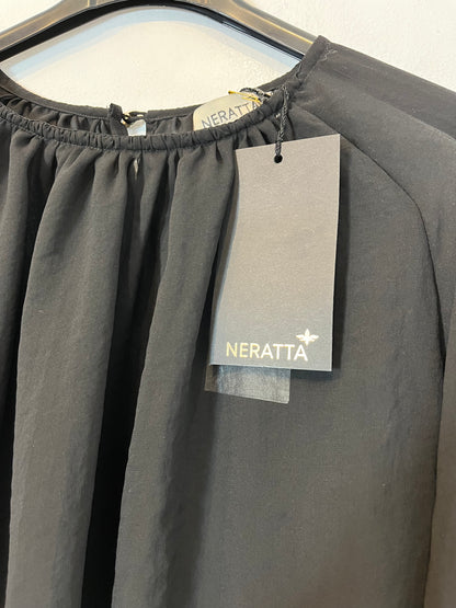 NERATTA. Ts fluid black blouse