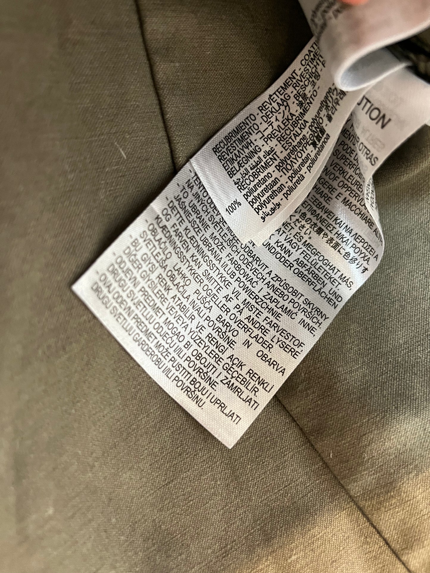 ZARA. Waxed grey short skirt Ts