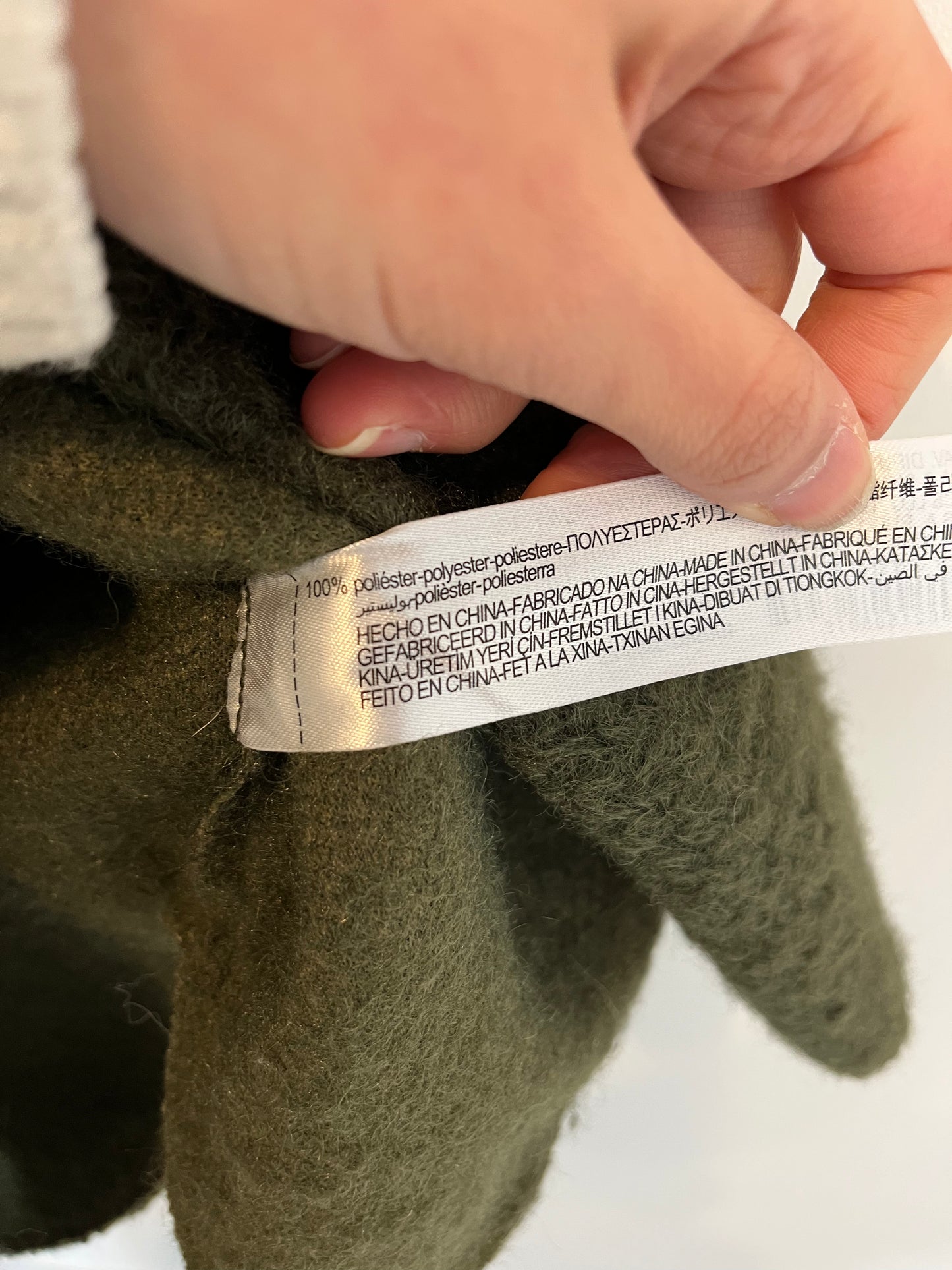 ZARA. Chaqueta verde textura