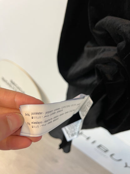 ZARA. Falda midi terciopelo. T S