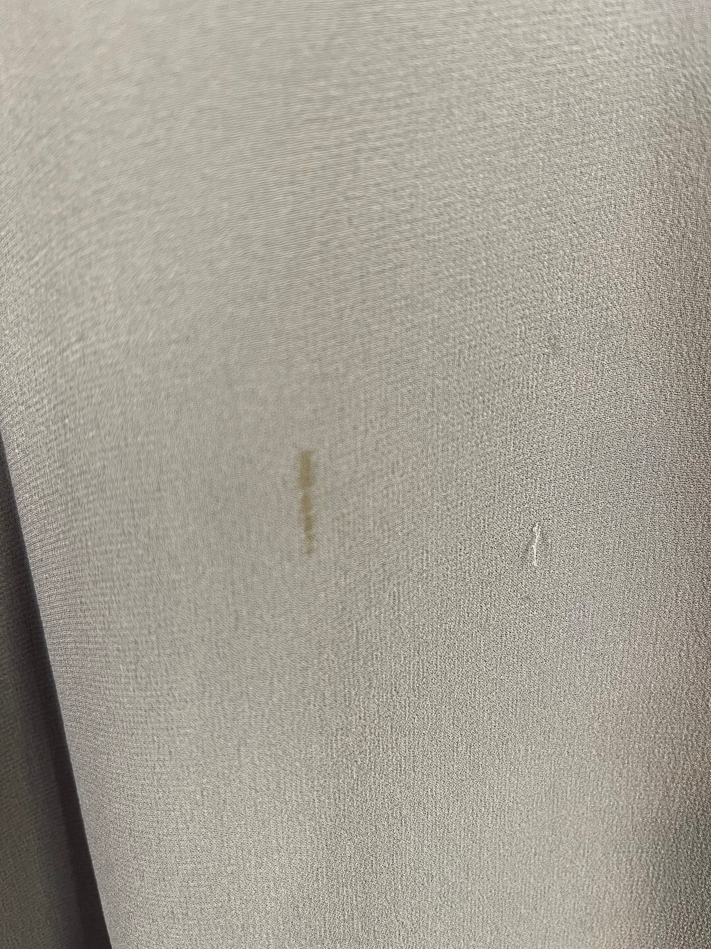 SAINT LAURENT. Mauve silk dress. T.S.