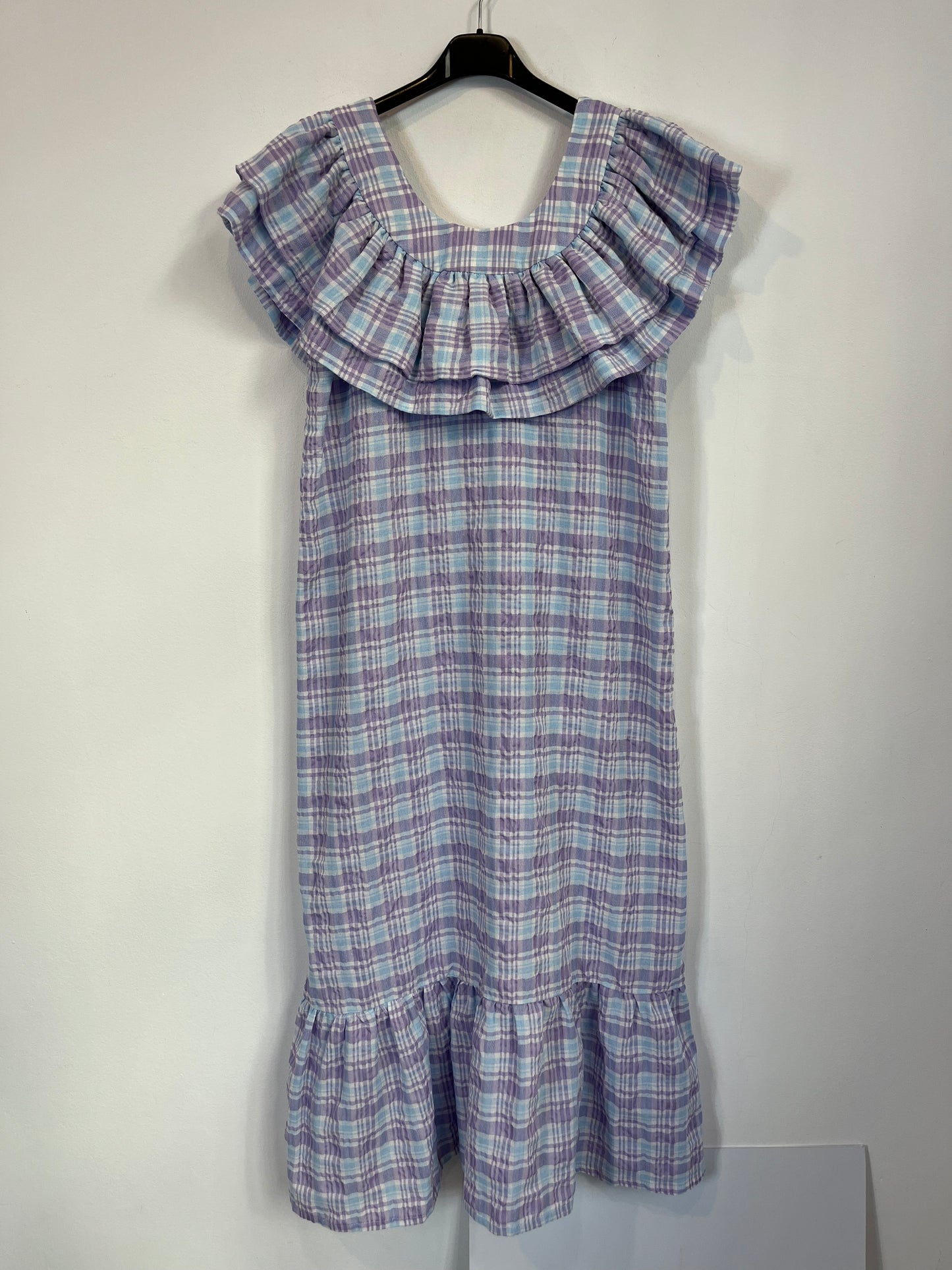 MARTA ORIA STUDIO. Vestido cuadros. T M (S)