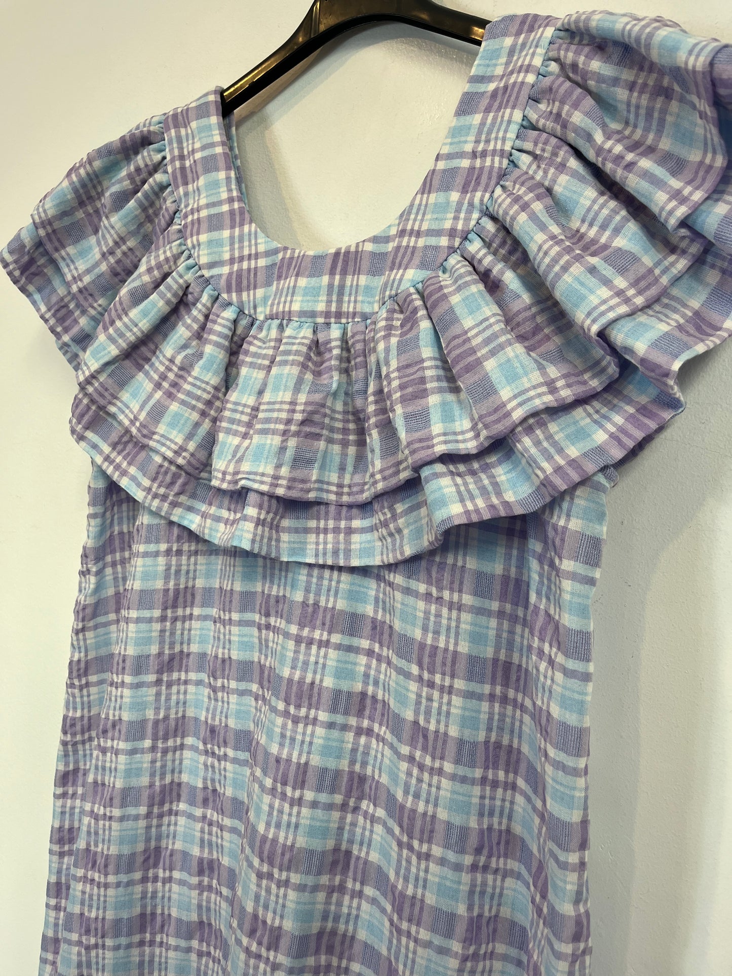 MARTA ORIA STUDIO. Vestido cuadros. T M (S)