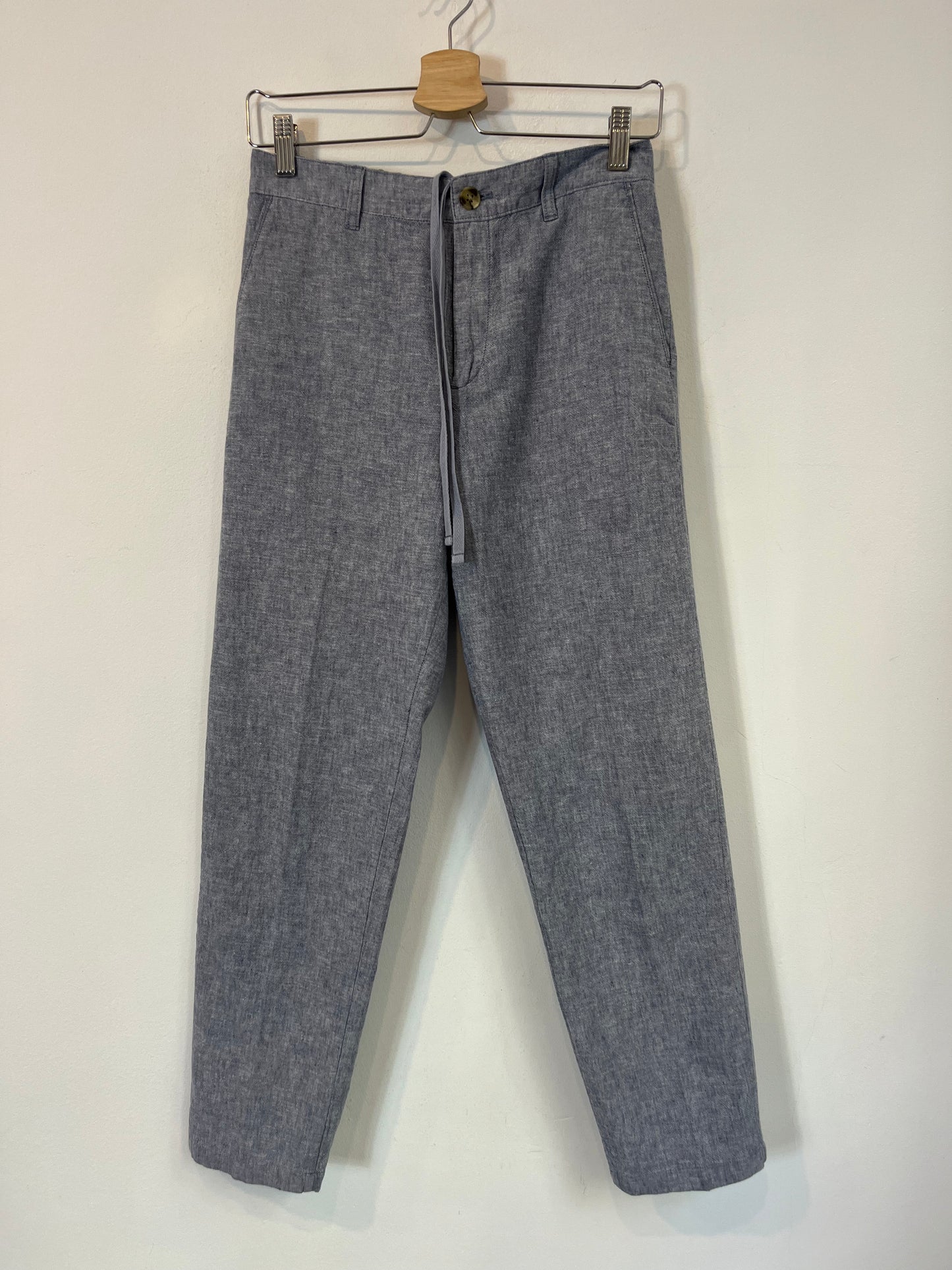 UNIQLO. Pantalón azul jaspeado mezcla. T S