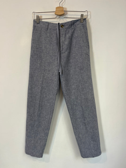 UNIQLO. Pantalón azul jaspeado mezcla. T S