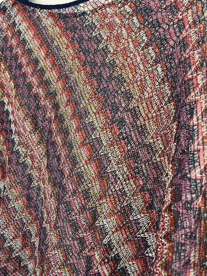 MISSONI. Top textura colores. TU