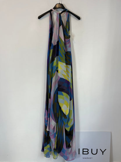 MATTHEW WILLIAMSON Vestido midi colores asimétrico. T S/M