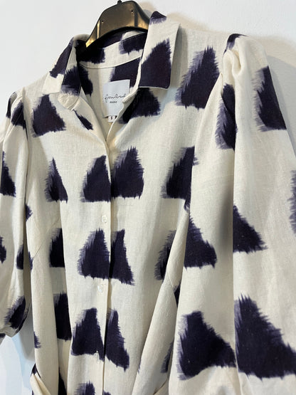 FRAMBUÁ. Shirt dress with linen Ts