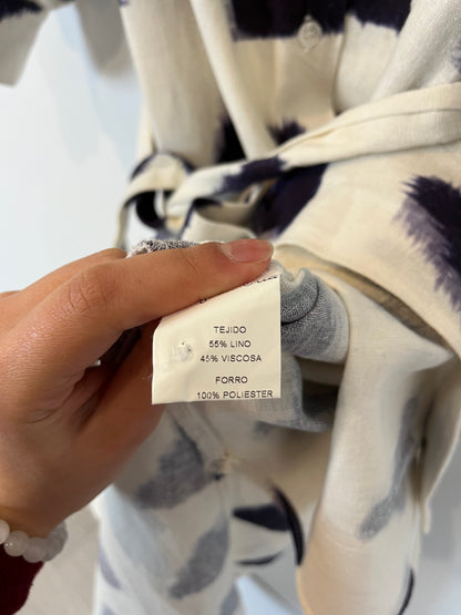 FRAMBUÁ. Shirt dress with linen Ts