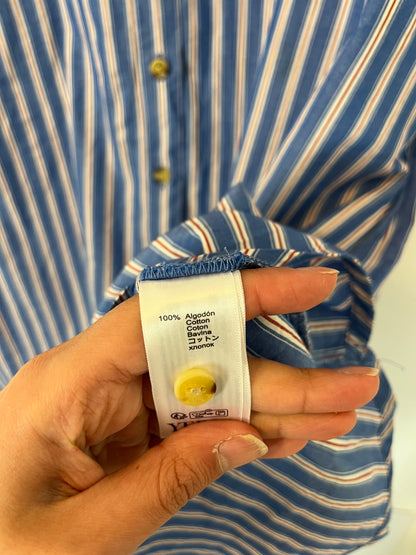 YERSE. Striped shirt dress T.xs