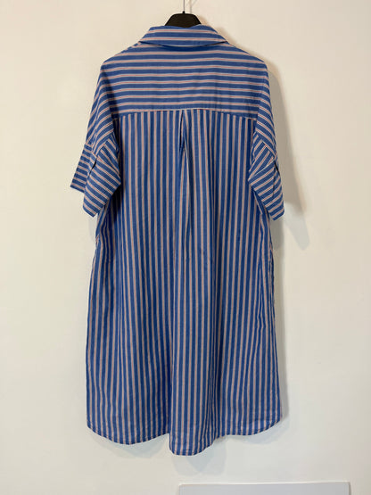YERSE. Striped shirt dress T.xs