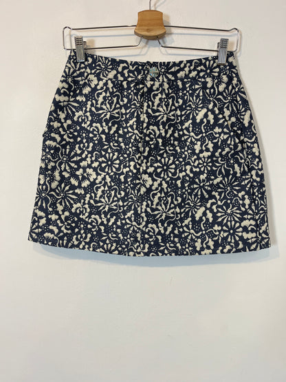 ZARA. Woven print skirt. XS
