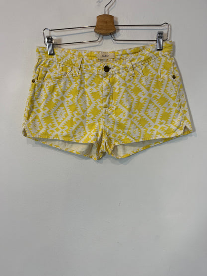 BA&SH. Pantalón corto estampado geométrico. T 0 (36)