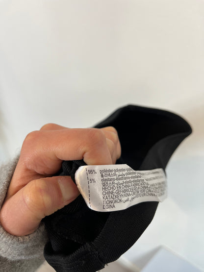 ZARA. Black strapless Ts top