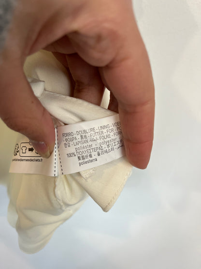 ZARA. Top beige lazadas T.xs