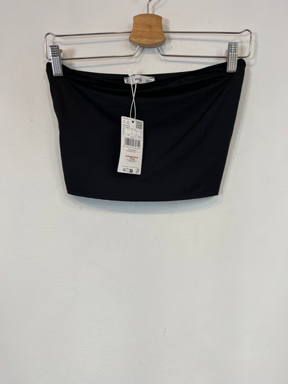 ZARA. Black strapless Lycra Ts top