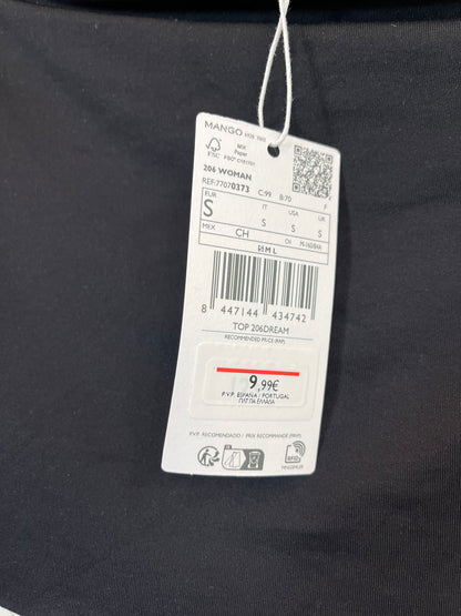 ZARA. Black strapless Lycra Ts top