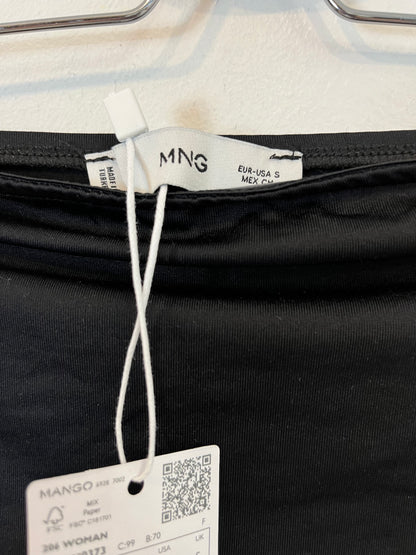 ZARA. Black strapless Lycra Ts top