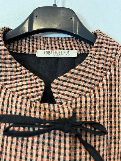 COISA MAIS LINDA. Chaqueta cuadros T.u(s)