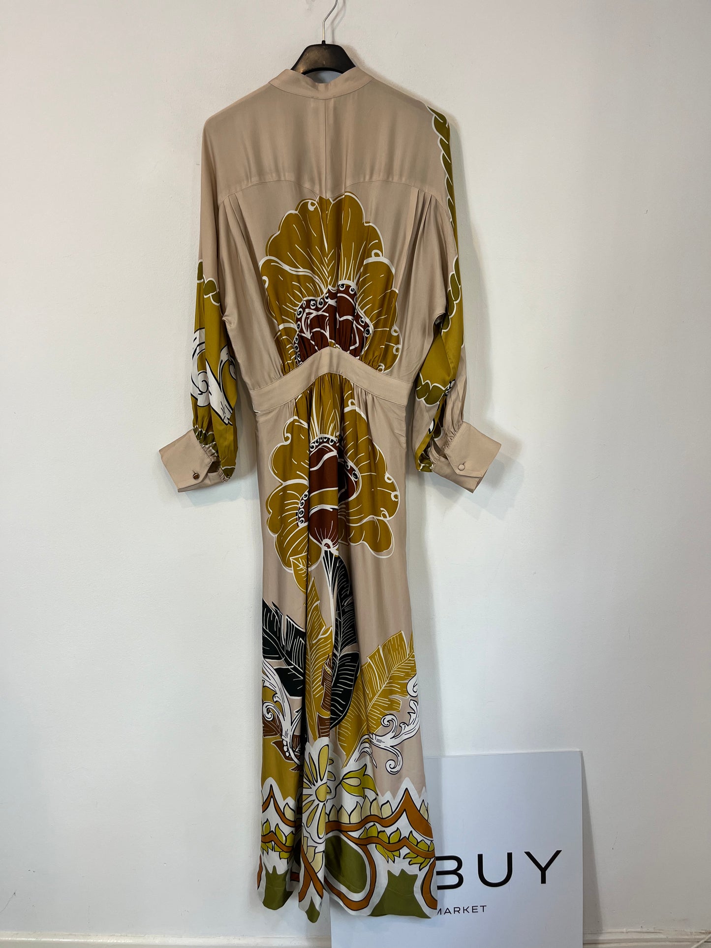 MAKSU. Long button-print dress Ts