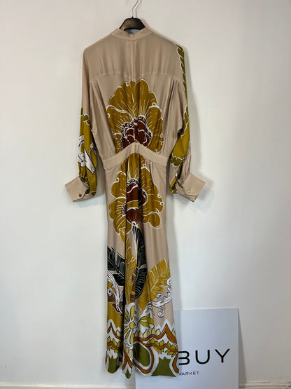 MAKSU. Long button-print dress Ts