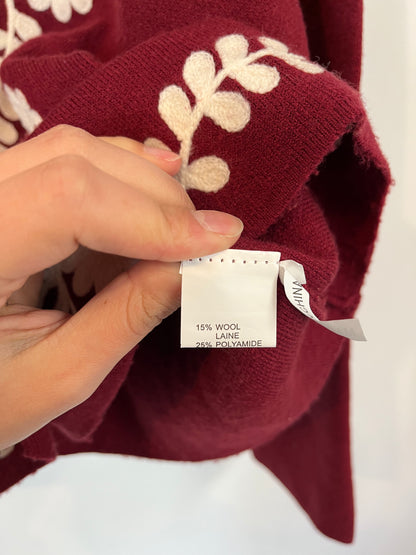 LILI&LALA. Rebeca burdeos bordada Tu(s)