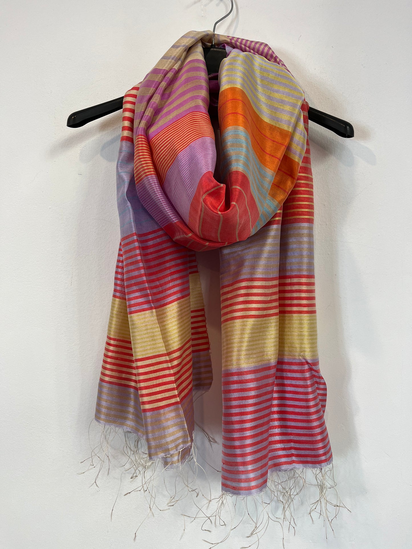 MUSEUM MUSEI. Pañuelo rayas seda