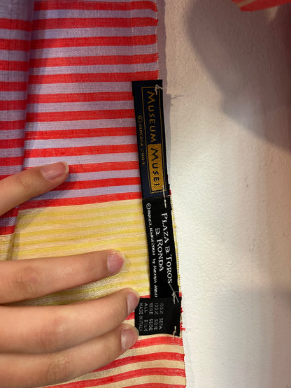 MUSEUM MUSEI. Pañuelo rayas seda