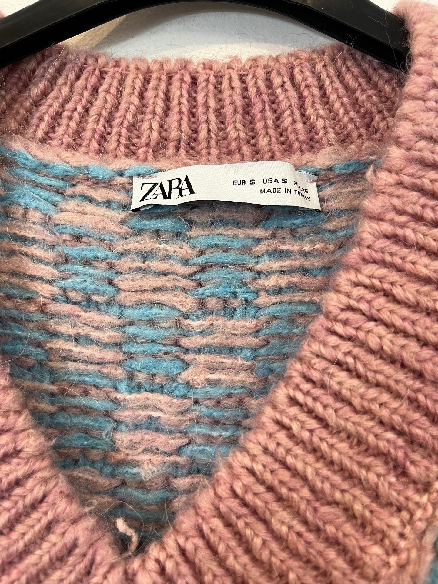 ZARA. Top punto bicolor. T S