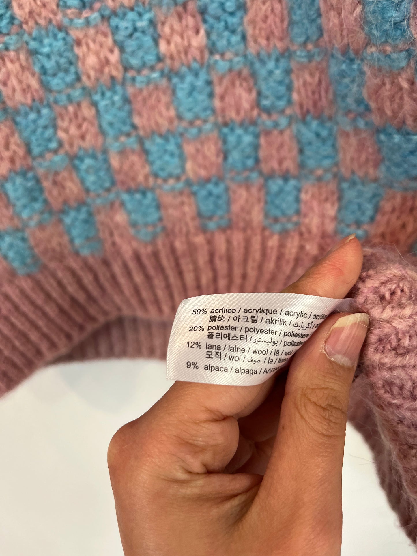 ZARA. Top punto bicolor. T S