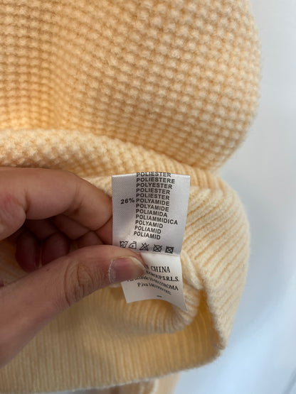 OTRAS. Chaqueta punto beige textura. TU (M)