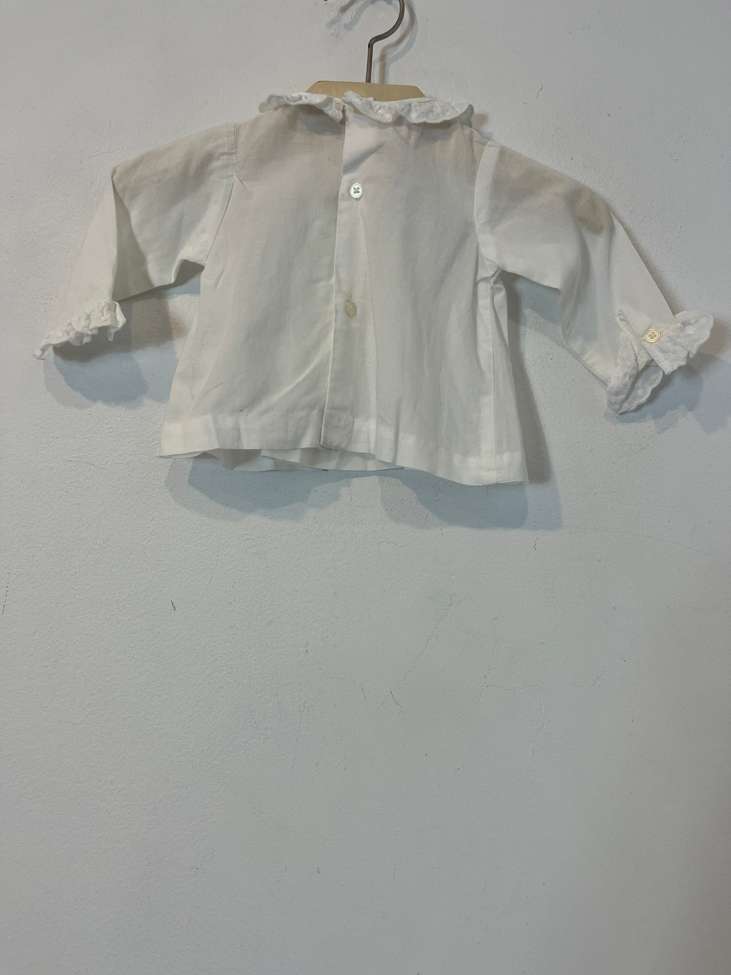 GOCCO. Blusa bebé bordada. T 0/1 meses