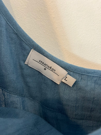 RENATTA&GO. Vestido largo asimétrico. T L