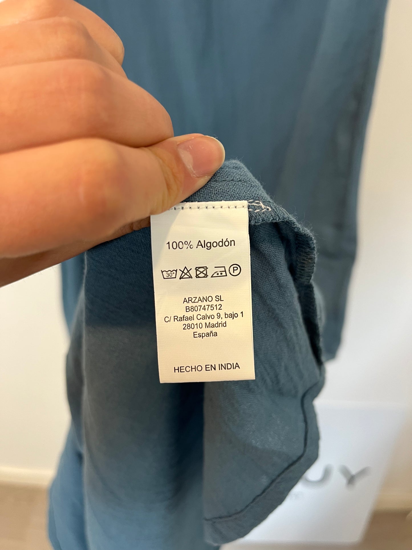 RENATTA&GO. Vestido largo asimétrico. T L