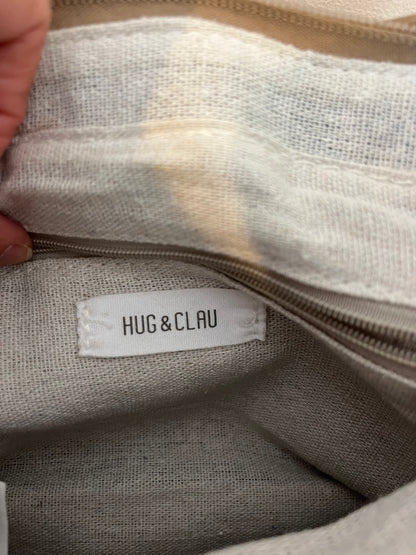 HUG&CLAU. Bolso marrón detalle hebilla