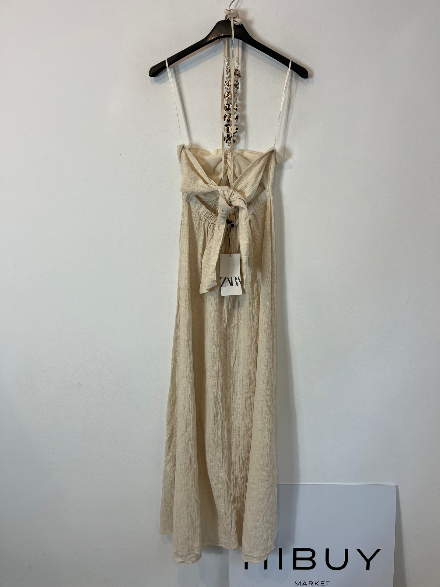 ZARA. Dress with neck detail. Size XS