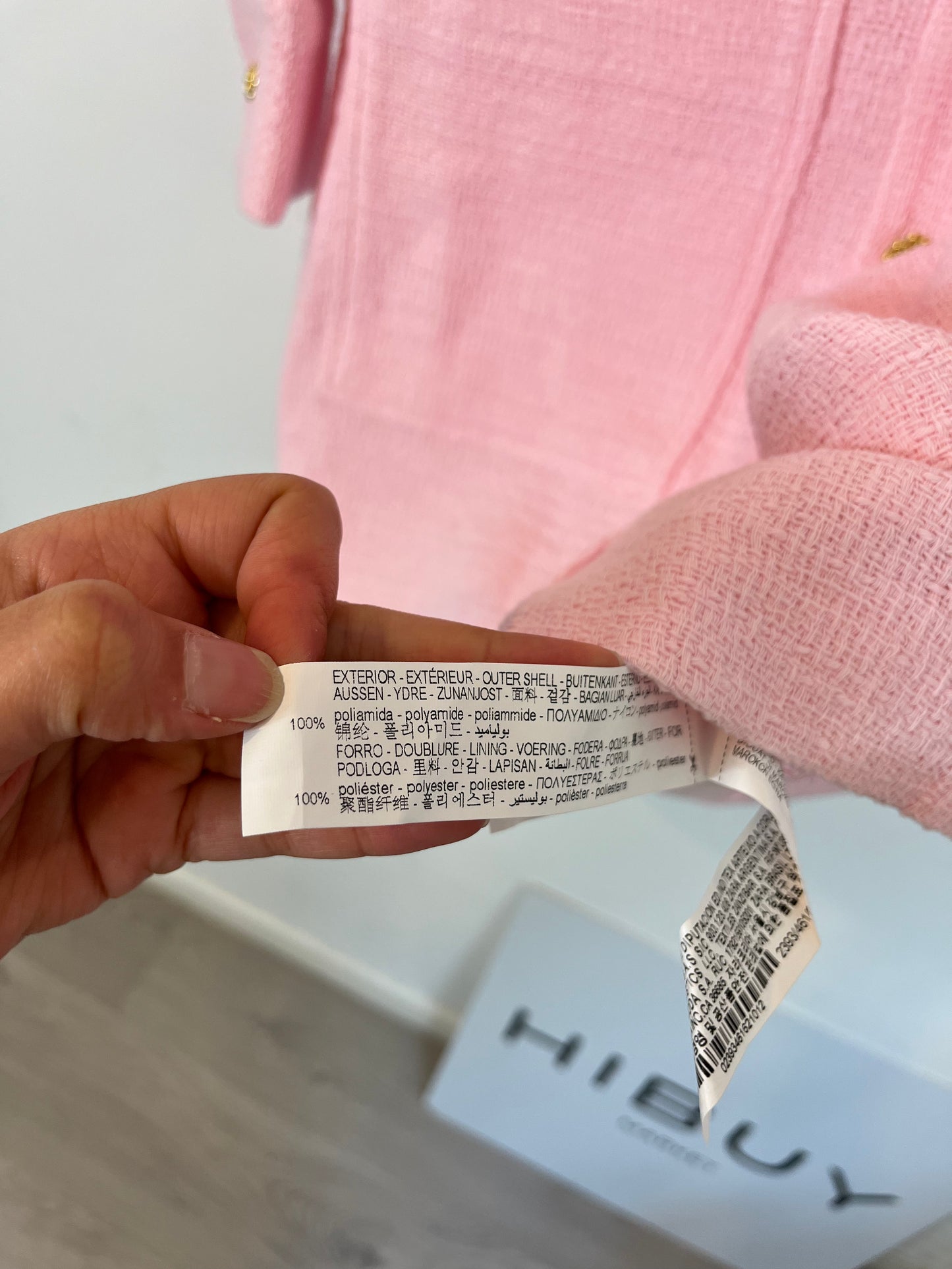 ZARA. Chaqueta rosa detalle botones