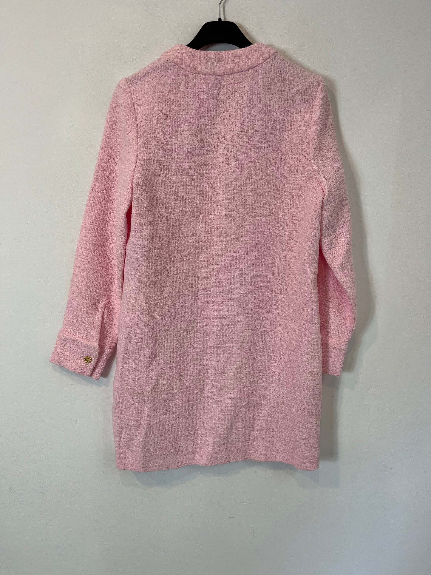 ZARA. Chaqueta rosa detalle botones