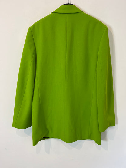 ZARA. Blazer verde oversized. T S