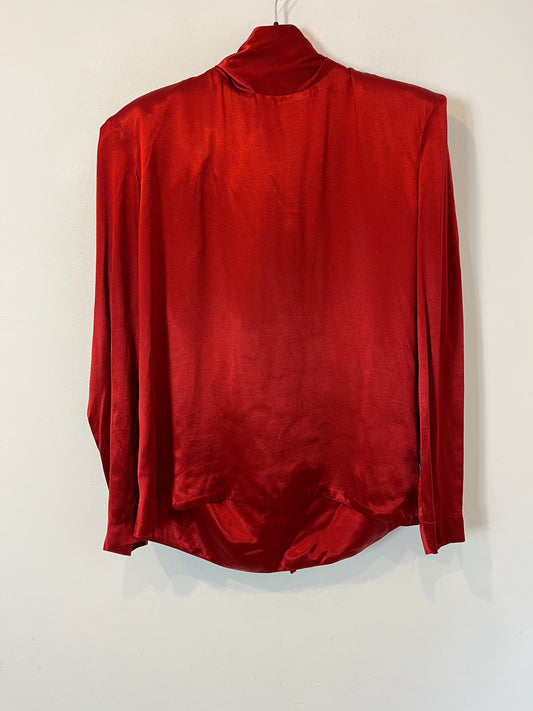 REDONDO BRAND. Blusa satinada lazada. T XS