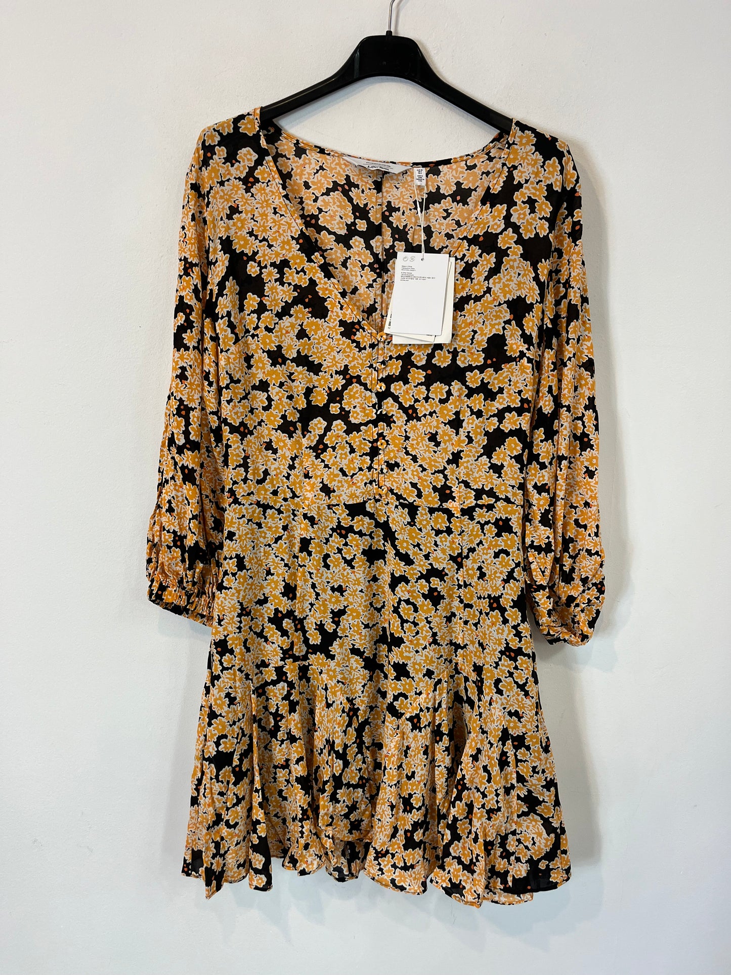 &OTHER STORIES. Vestido corto estampado flores. T 36