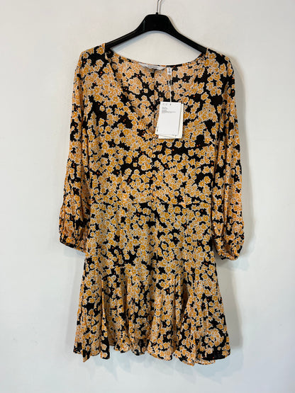 &OTHER STORIES. Vestido corto estampado flores. T 36