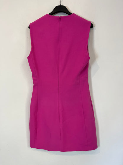 ZARA. Pink pleated dress Ts