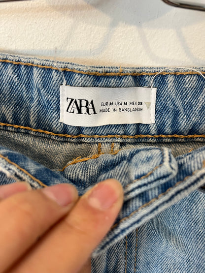 ZARA. Falda mini denim. T M