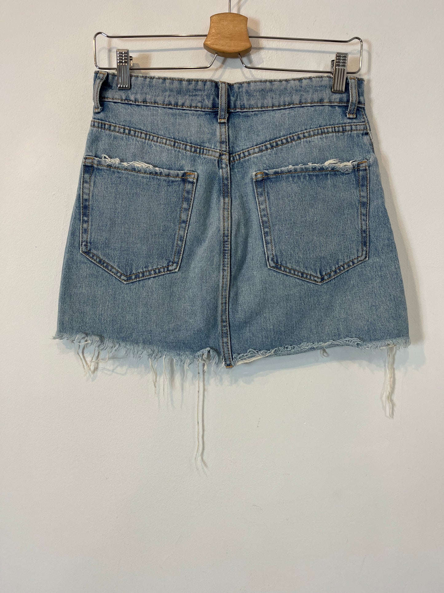 ZARA. Falda mini denim. T M