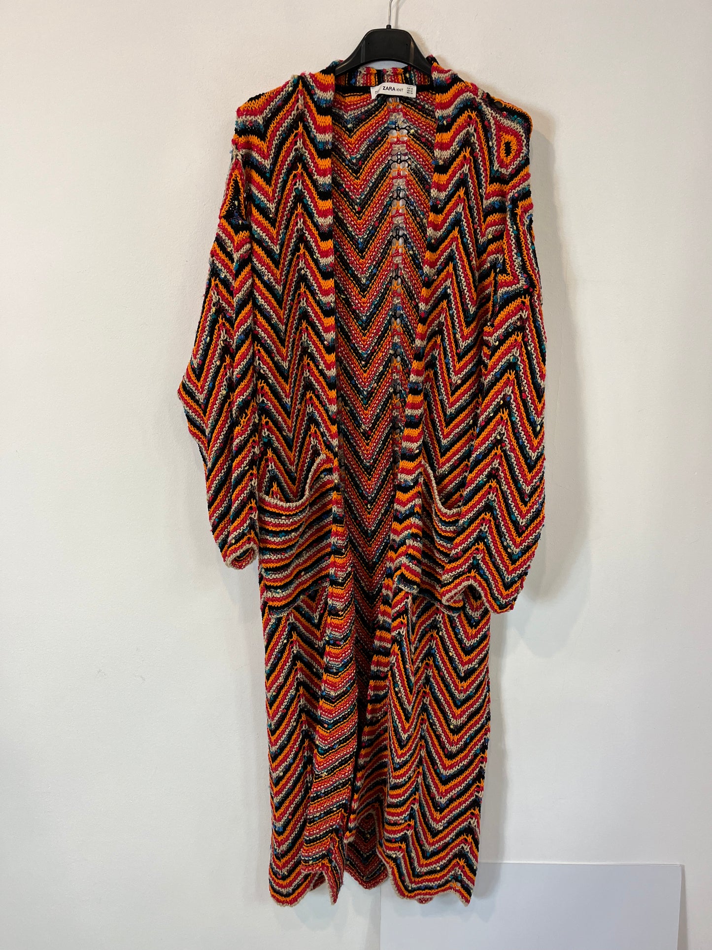 ZARA. Chaqueta punto colores. T M