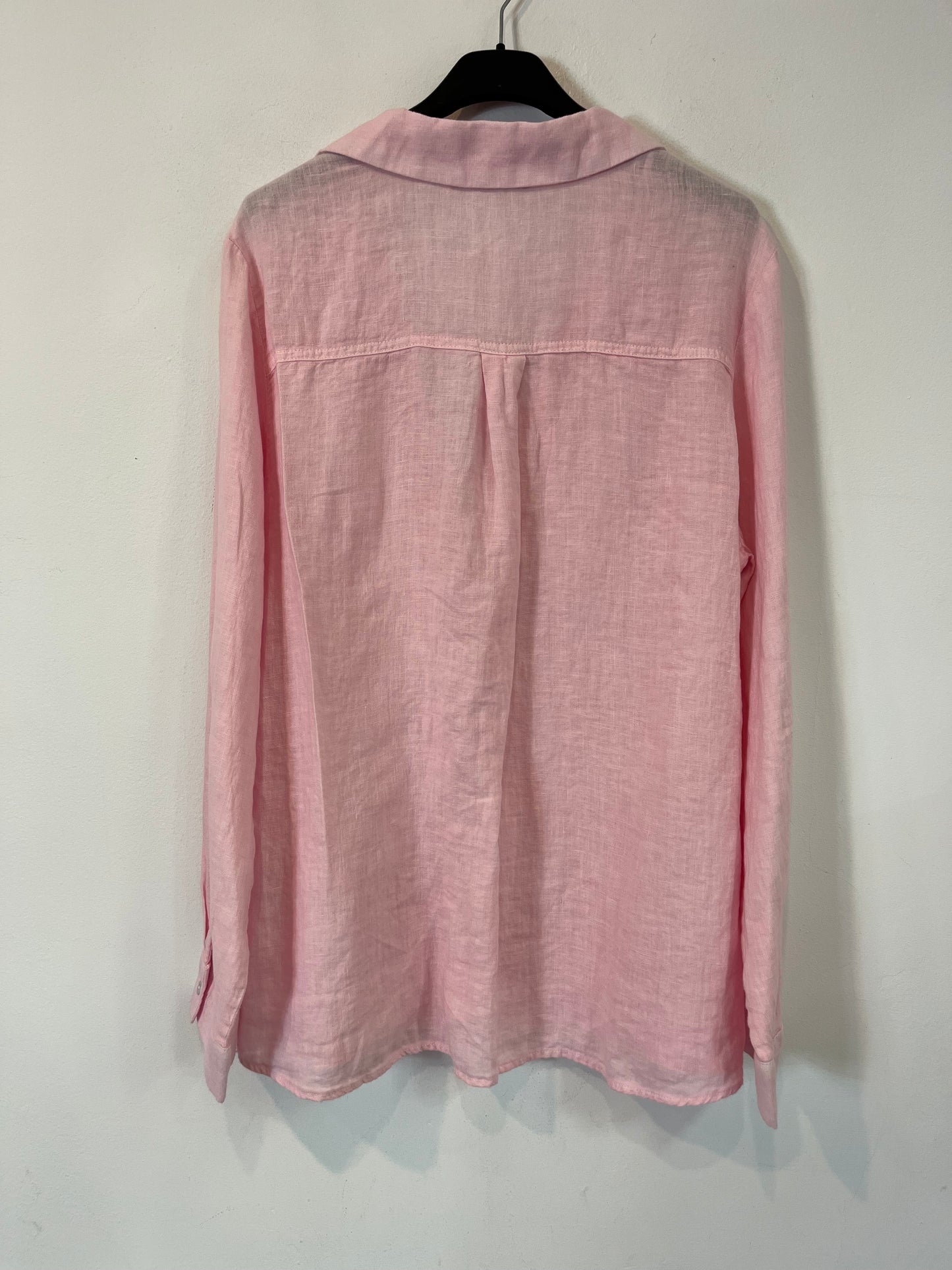 ZARA. Pink linen blouse. TM
