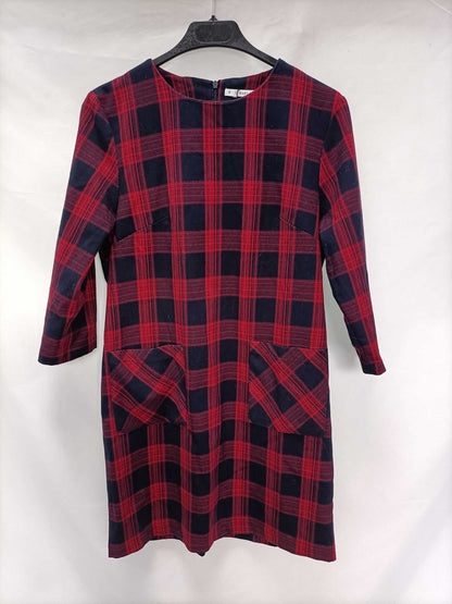 EASY WEAR. Short tartan dress Ts