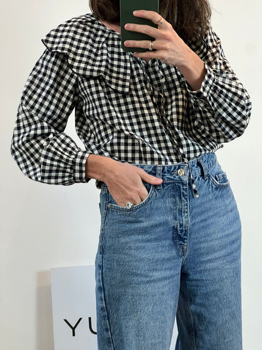 LOLA BERMUDEZ. Blusa vicky volante